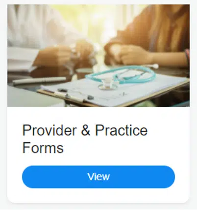 provider and practice forms