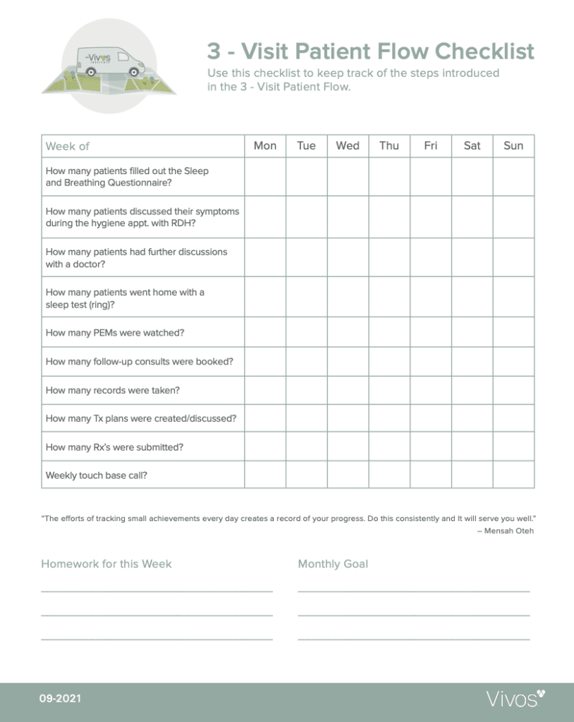 checklist form